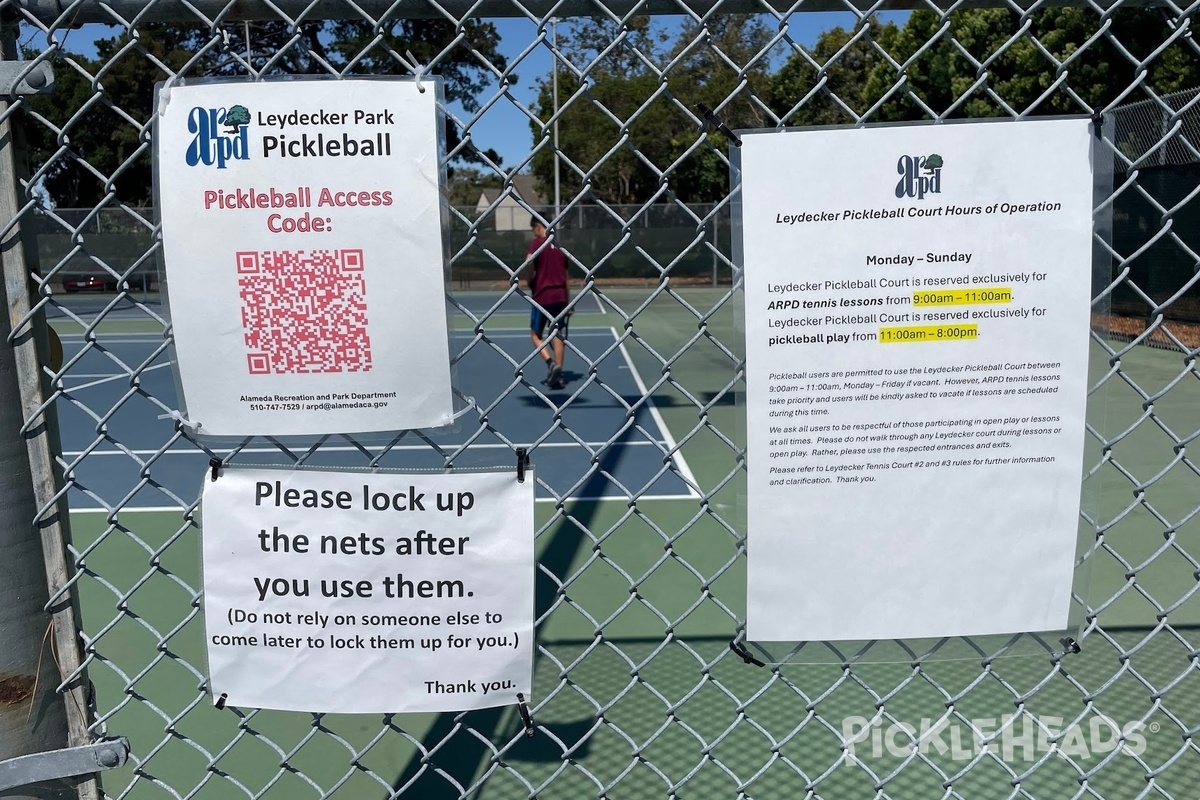 Photo of Pickleball at Leydecker Park